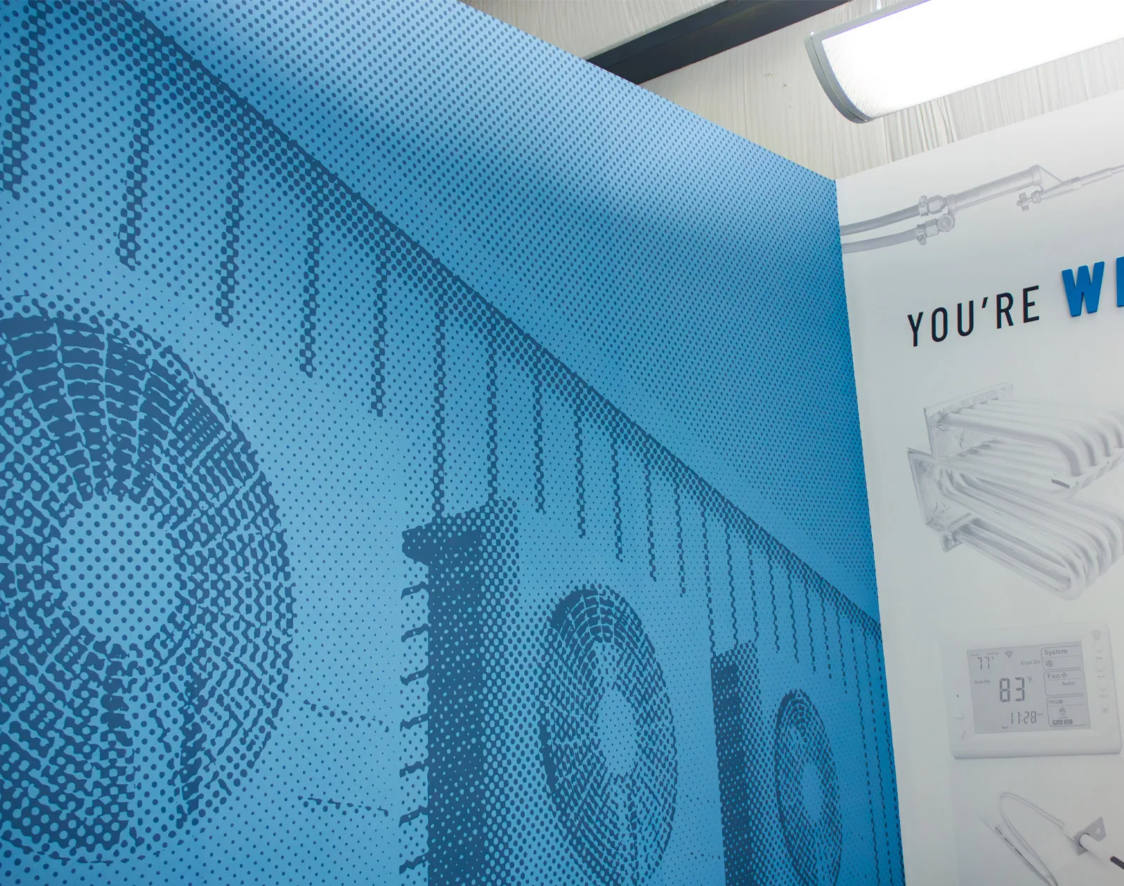 NETTTS wall art with air conditioning machines